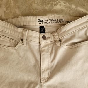 Gap Slim Straight Crop Jeans